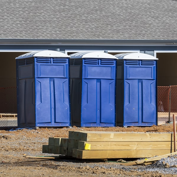 do you offer hand sanitizer dispensers inside the porta potties in Faunsdale Alabama